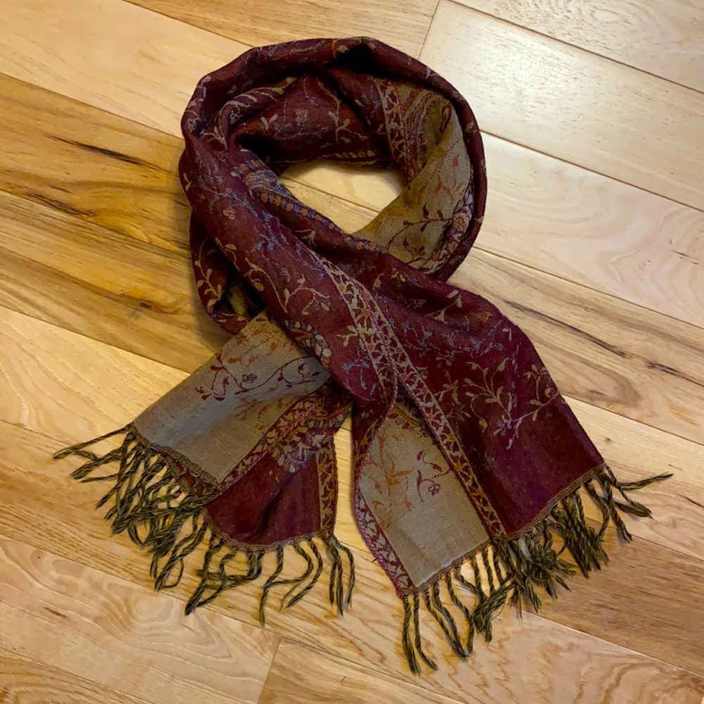 Paisley Woven Scarf